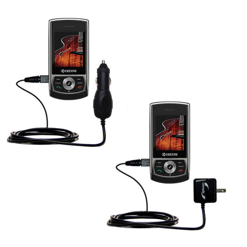 Car & Home Charger Kit compatible with the Kyocera E4600