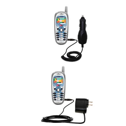 Car & Home Charger Kit compatible with the Kyocera K10