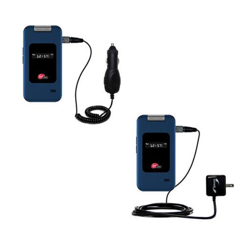 Car & Home Charger Kit compatible with the Kyocera TNT
