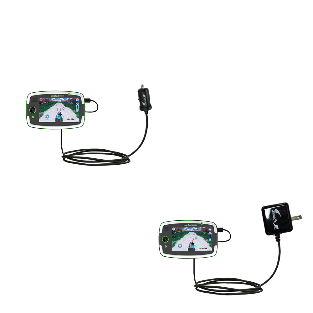Car & Home Charger Kit compatible with the LeapFrog LeapPad Platinum
