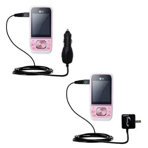Car & Home Charger Kit compatible with the LG  GU280