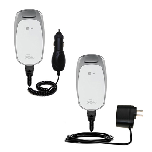 Car & Home Charger Kit compatible with the LG Aloha