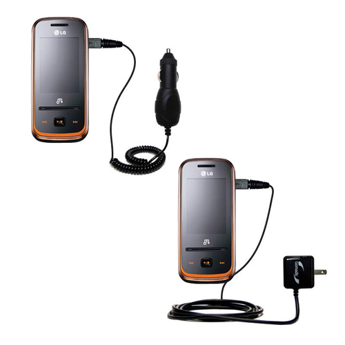 Car & Home Charger Kit compatible with the LG Andante