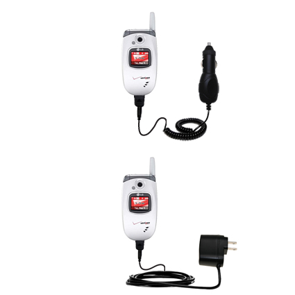 Car & Home Charger Kit compatible with the LG AX245
