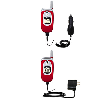 Car & Home Charger Kit compatible with the LG AX5000