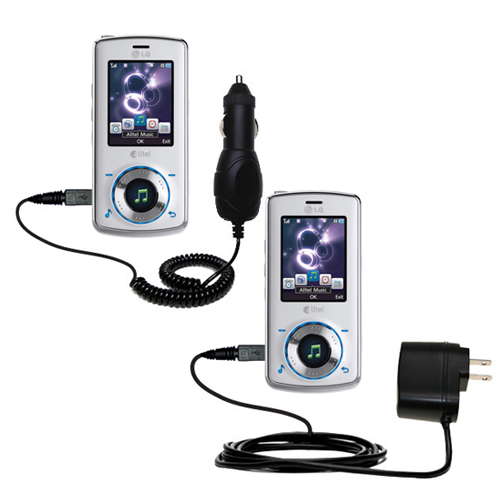 Car & Home Charger Kit compatible with the LG AX585