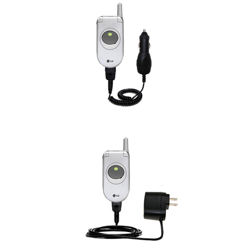 Car & Home Charger Kit compatible with the LG C1300i 1300