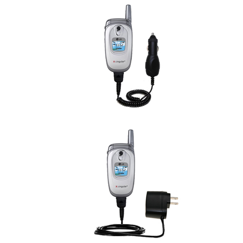 Car & Home Charger Kit compatible with the LG C2000