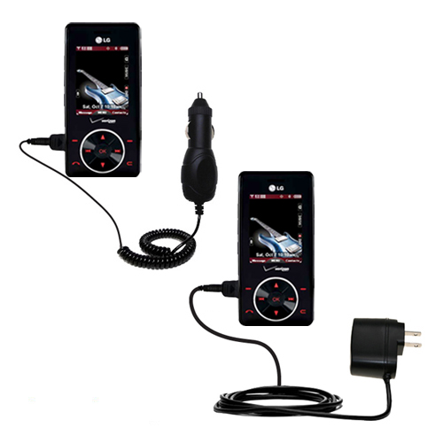 Car & Home Charger Kit compatible with the LG Chocolate