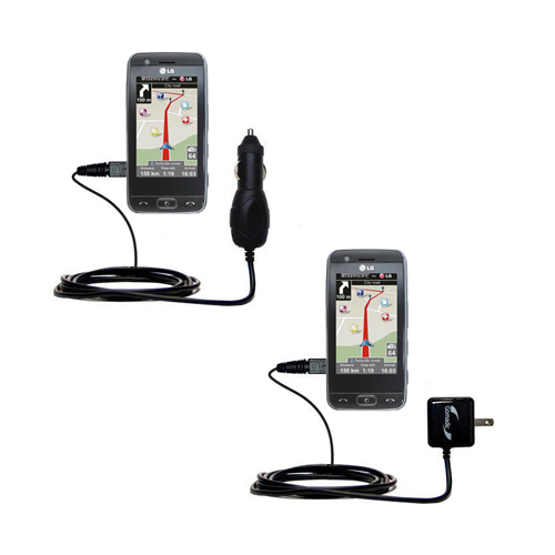 Car & Home Charger Kit compatible with the LG Encore