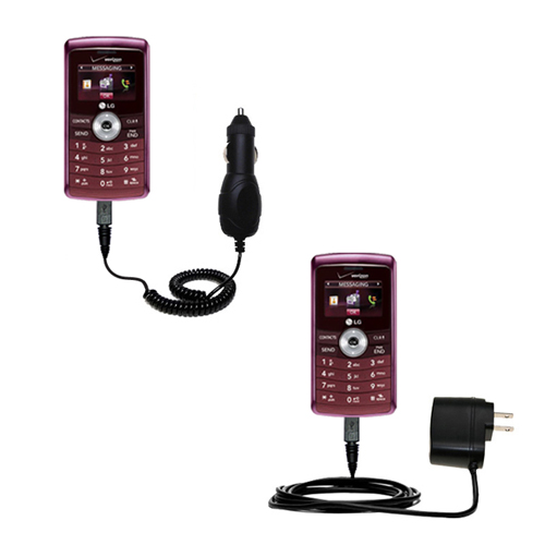 Car & Home Charger Kit compatible with the LG enV3