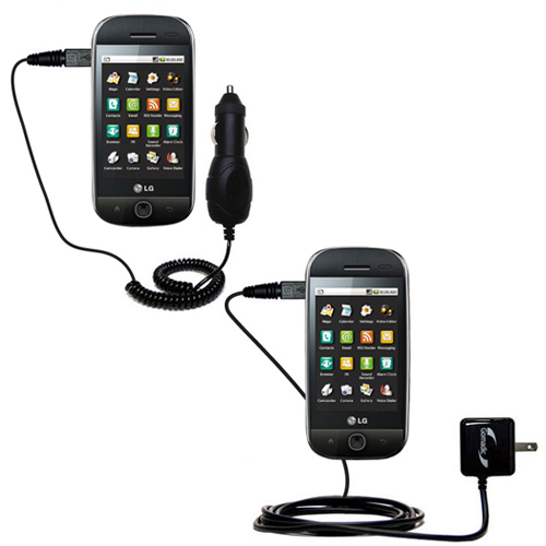 Car & Home Charger Kit compatible with the LG Eve