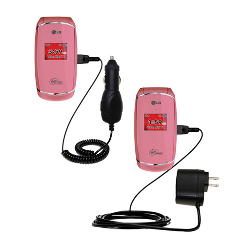 Car & Home Charger Kit compatible with the LG Flare