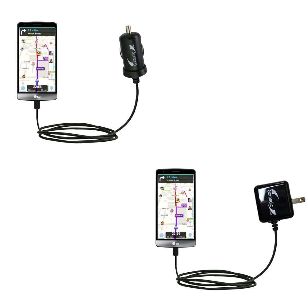 Car & Home Charger Kit compatible with the LG G3 Stylus