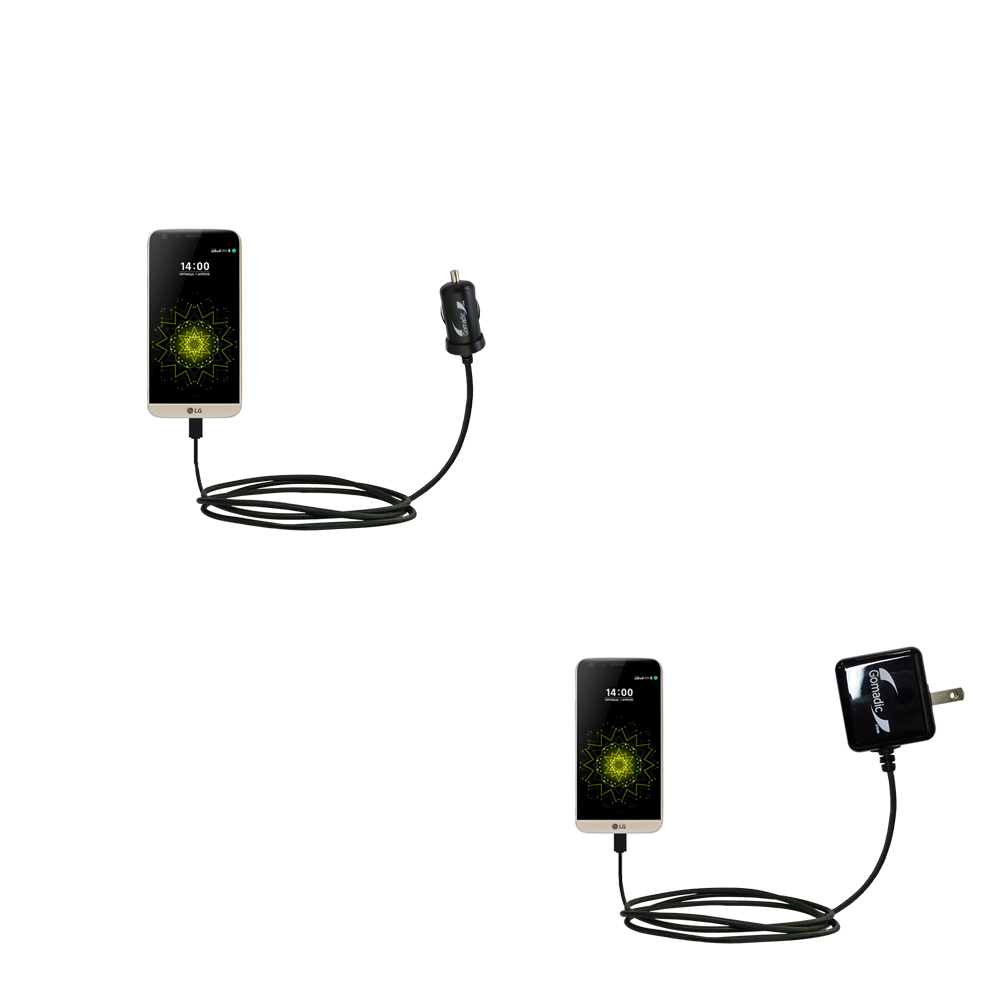Car & Home Charger Kit compatible with the LG G5