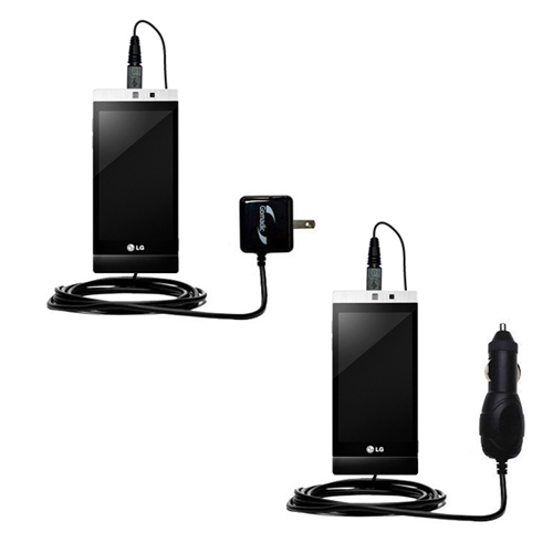 Car & Home Charger Kit compatible with the LG GD880