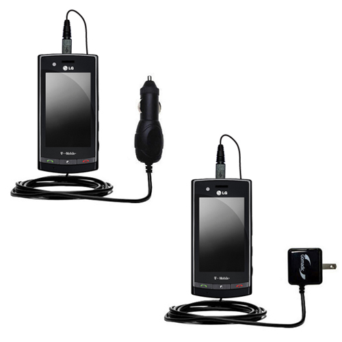 Car & Home Charger Kit compatible with the LG GW520