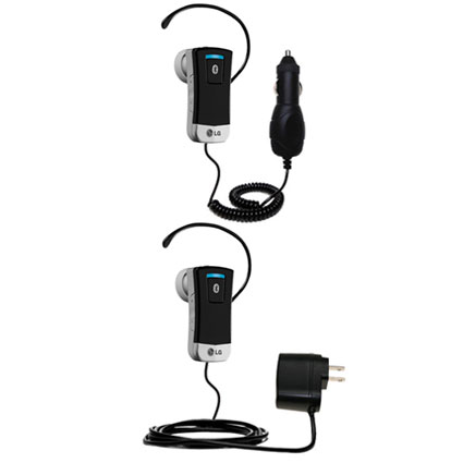 Car & Home Charger Kit compatible with the LG HBM-750