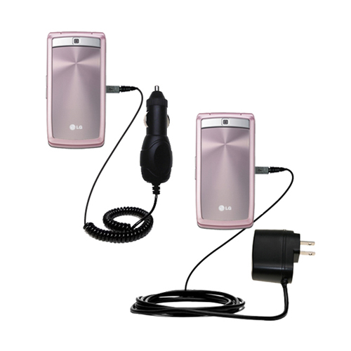 Car & Home Charger Kit compatible with the LG KF300 K305