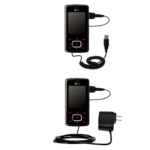 Car & Home Charger Kit compatible with the LG KG800
