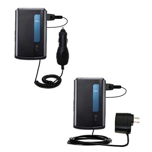 Car & Home Charger Kit compatible with the LG KS20