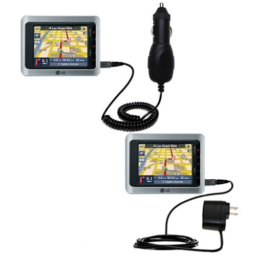 Car & Home Charger Kit compatible with the LG LN730