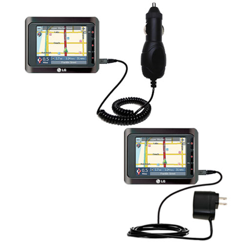 Car & Home Charger Kit compatible with the LG LN735