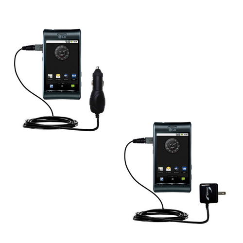 Car & Home Charger Kit compatible with the LG Optimus 7Q