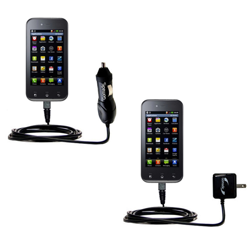 Car & Home Charger Kit compatible with the LG Optimus Sol