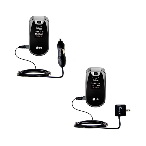 Car & Home Charger Kit compatible with the LG Revere