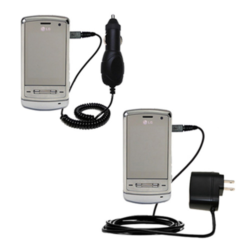 Car & Home Charger Kit compatible with the LG Shine