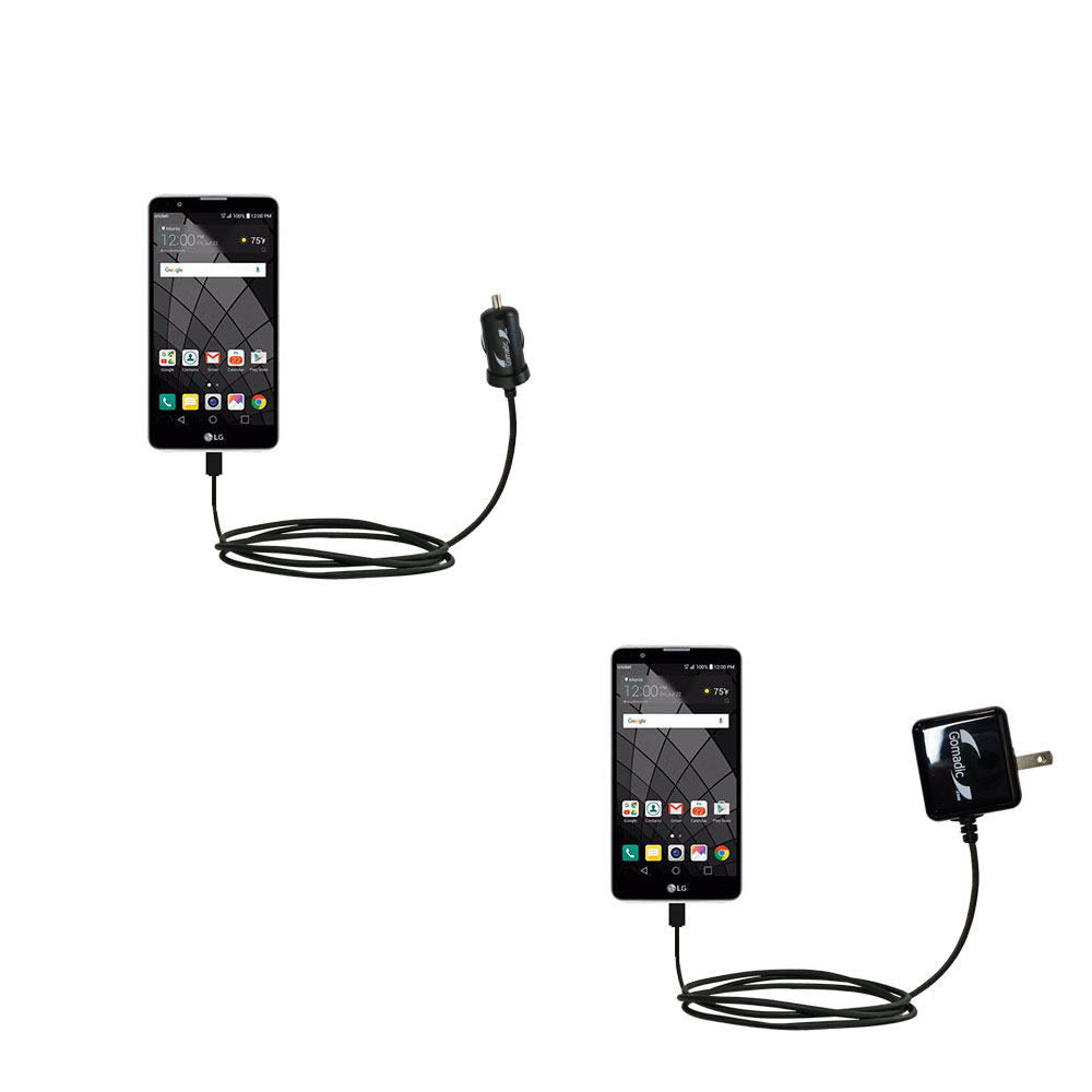 Car & Home Charger Kit compatible with the LG Stylo 2