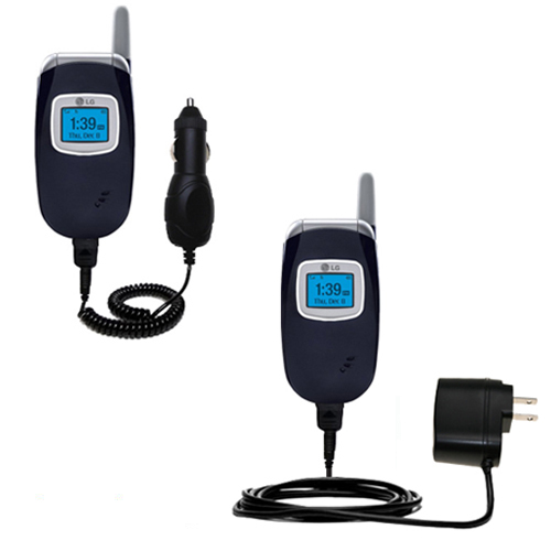 Car & Home Charger Kit compatible with the LG UX210 UX-210