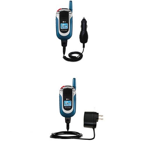 Car & Home Charger Kit compatible with the LG UX390