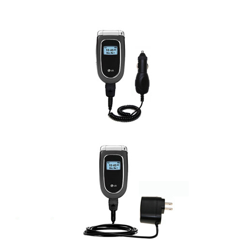 Car & Home Charger Kit compatible with the LG VI5225
