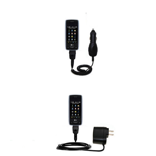Car & Home Charger Kit compatible with the LG Voyager