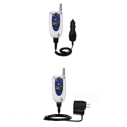 Car & Home Charger Kit compatible with the LG VX5200