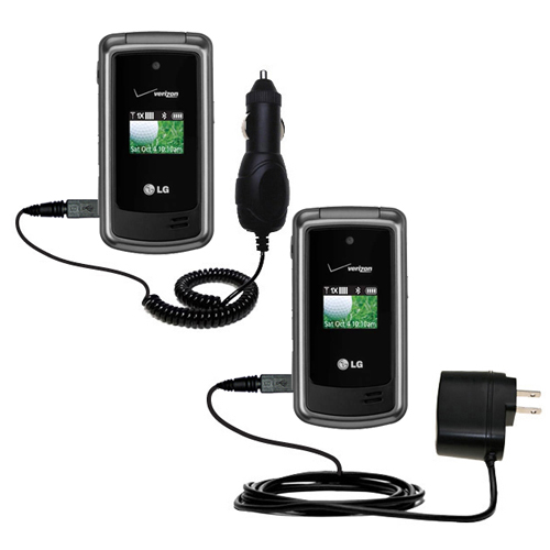 Car & Home Charger Kit compatible with the LG VX5500