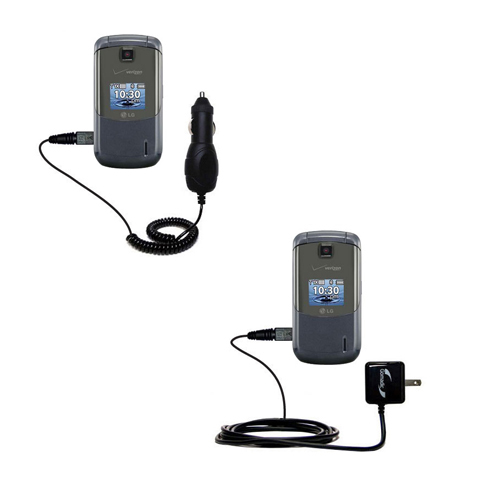 Car & Home Charger Kit compatible with the LG VX5600