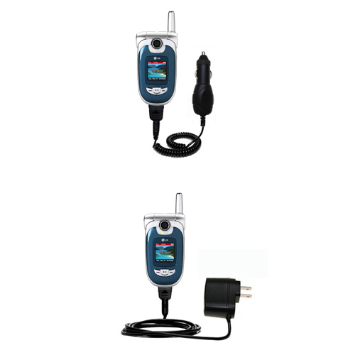 Car & Home Charger Kit compatible with the LG VX8100