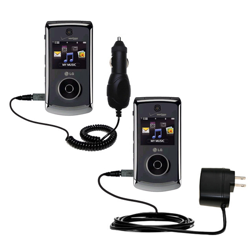 Car & Home Charger Kit compatible with the LG VX8560
