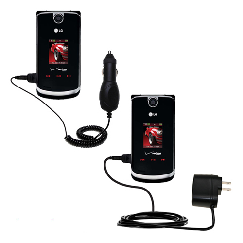 Car & Home Charger Kit compatible with the LG VX8600