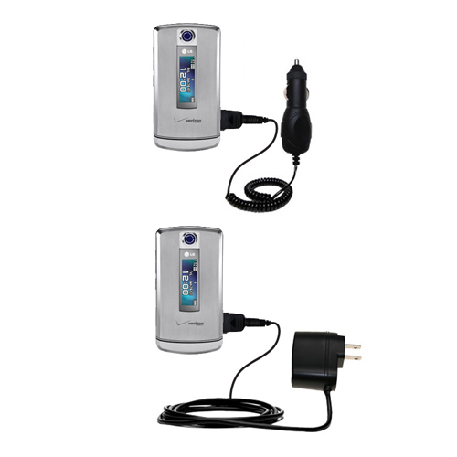 Car & Home Charger Kit compatible with the LG VX8700