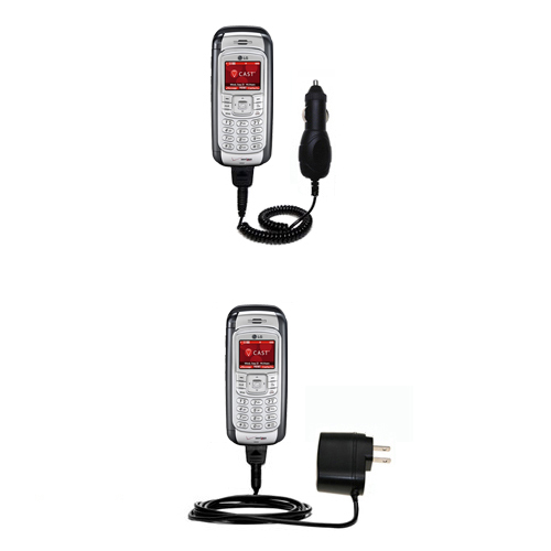Car & Home Charger Kit compatible with the LG VX9800