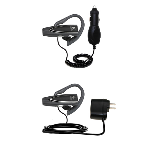 Car & Home Charger Kit compatible with the Logitech Mobile Express 980