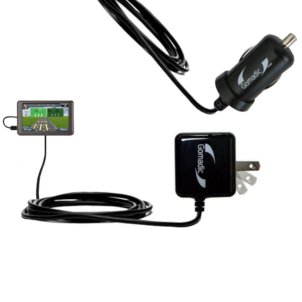 Car & Home Charger Kit compatible with the Magellan RoadMate 6230 Dashcam