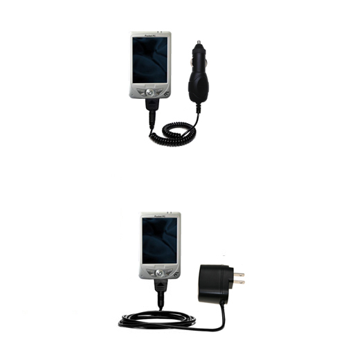 Gomadic Car and Wall Charger Essential Kit suitable for the Medion MDPPC 150 - Includes both AC Wall and DC Car Charging Options with TipExchange