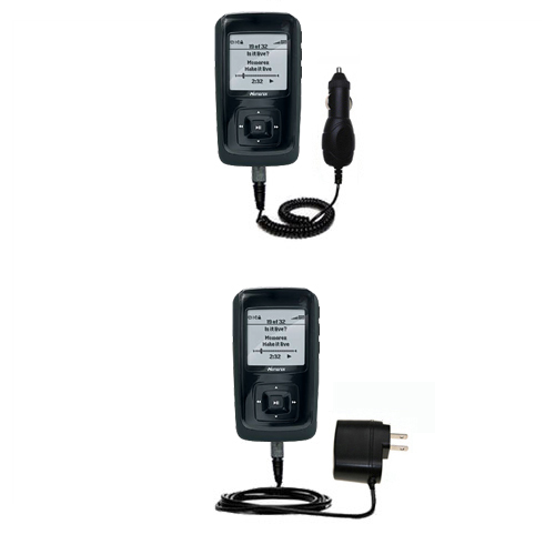 Car & Home Charger Kit compatible with the Memorex MMP8565