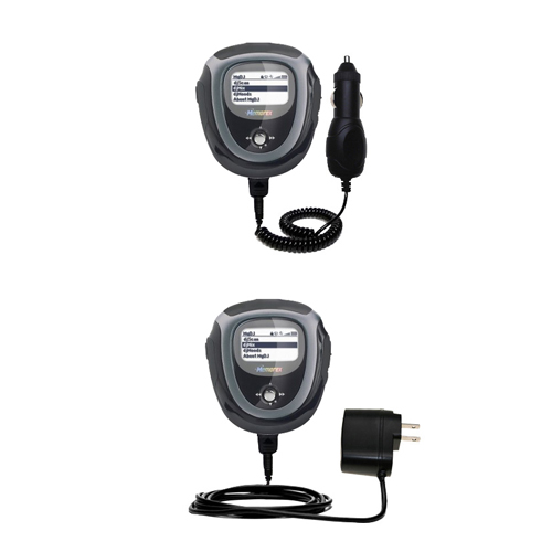 Car & Home Charger Kit compatible with the Memorex MMP8567