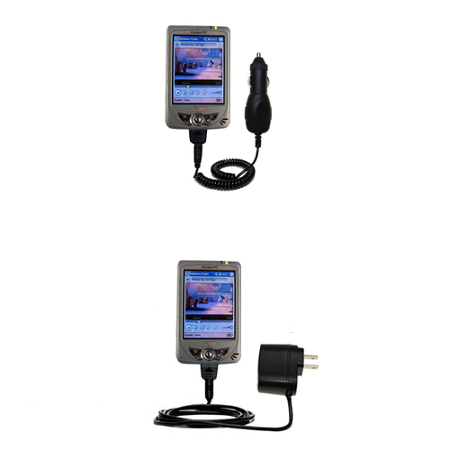 Car & Home Charger Kit compatible with the Mio 138